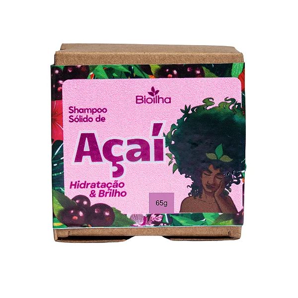 Shampoo Sólido de Açaí 65g
