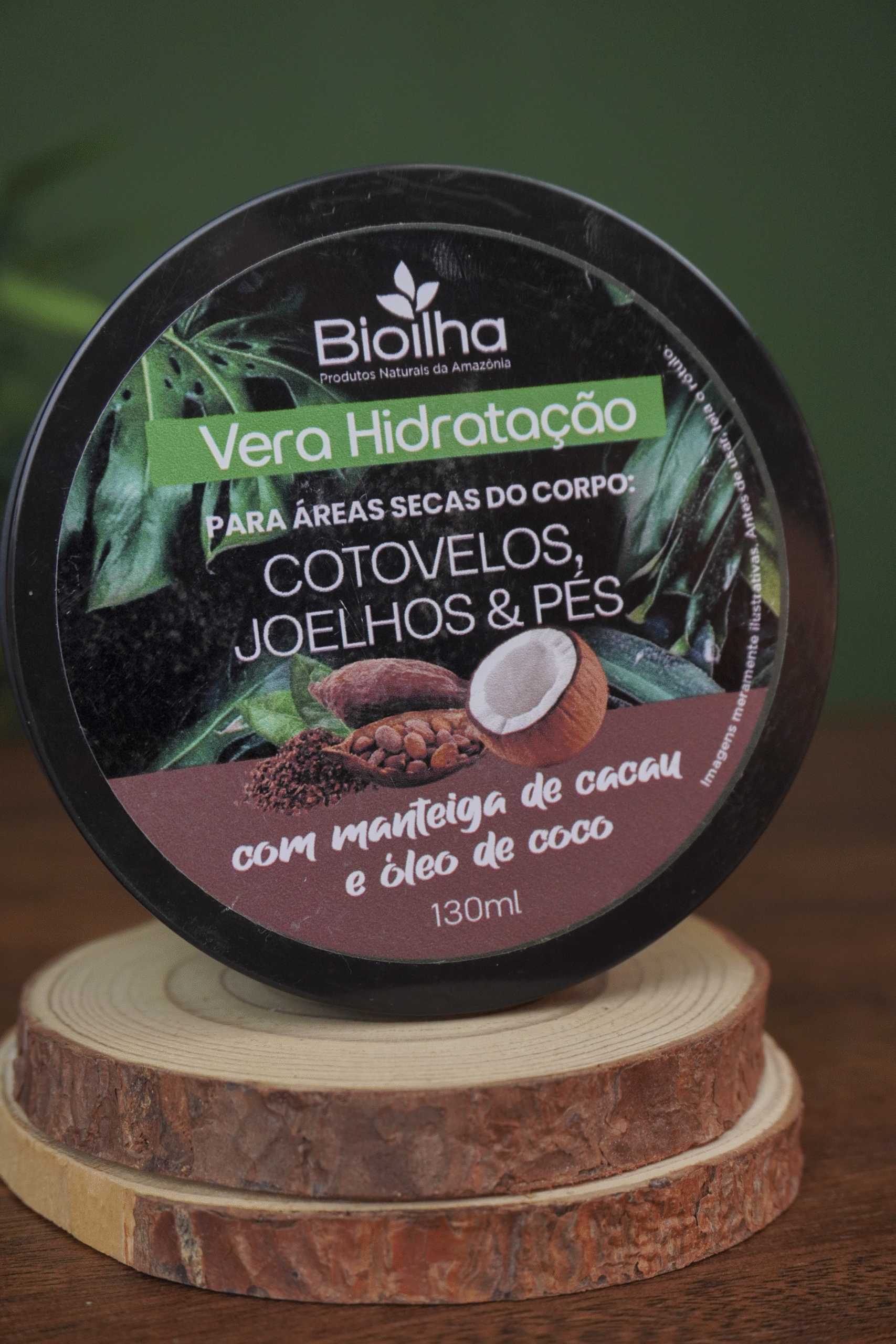 Creme para os pés, cotovelos e joelhos 120ml - super hidratante