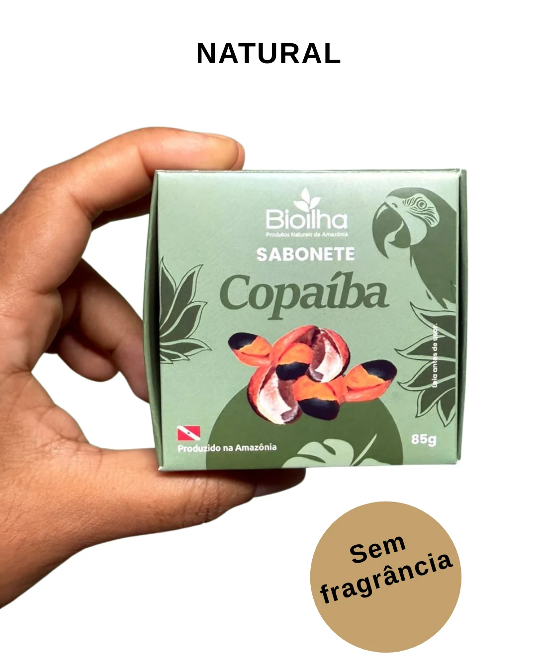 Sabonete Esfoliante de Copaíba