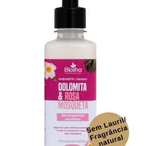Sabonete Líquido de Dolomita e Rosa Mosqueta 200ml
