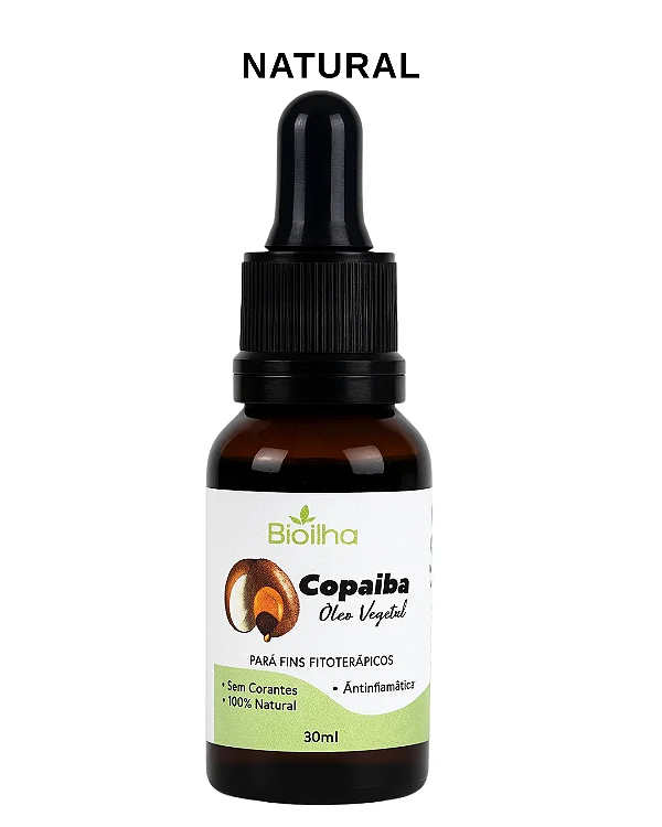 Óleo de copaíba 30ml