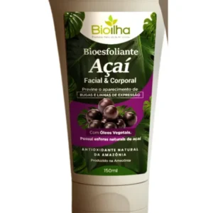 Bioesfoliante corporal e facial de açaí 150ml