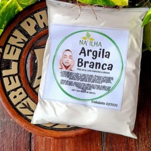 Argila branca em pó 200 g