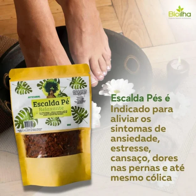 Escalda-pés Aromático e Relaxante 100G Código: ES001