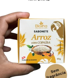 Sabonete de arroz