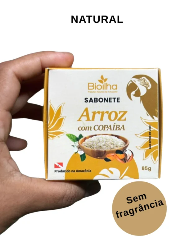 Sabonete de arroz