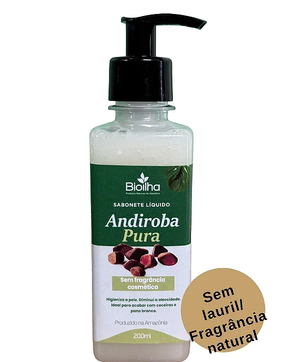 Sabonete Líquido de Andiroba 200ml