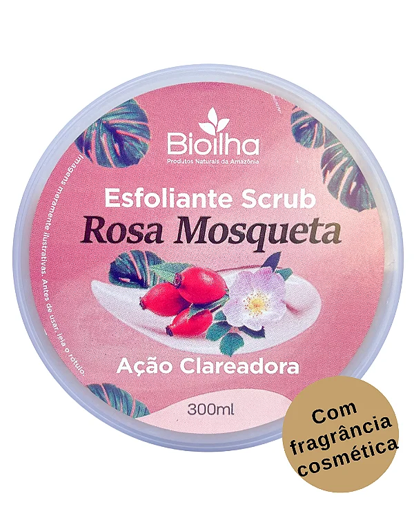 Esfoliante Scrub de Rosa Mosqueta 300ml