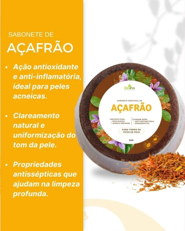 Sabonete de Açafrão - Imagem 2