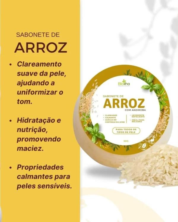 Sabonete de arroz - Imagem 2